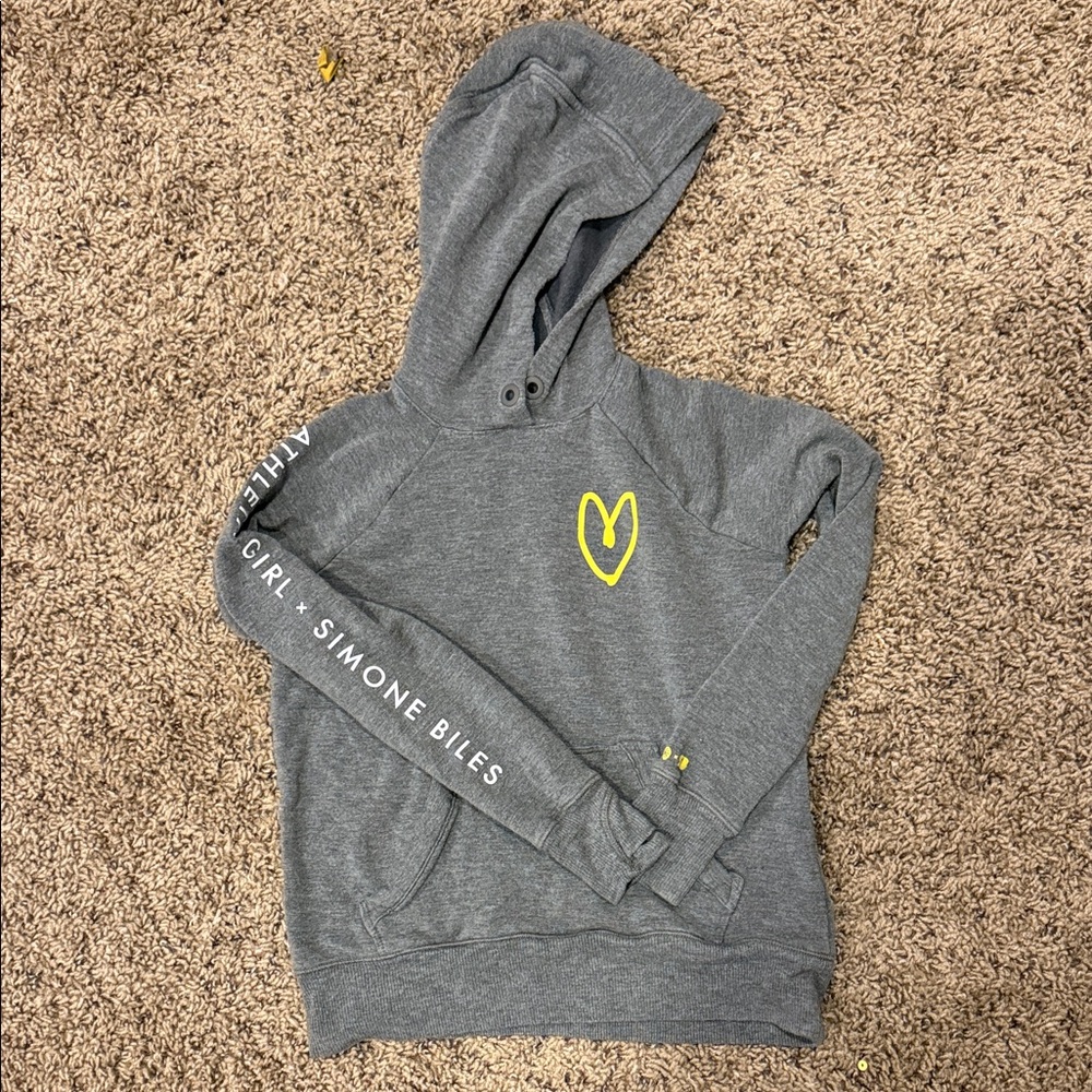 Athleta girl Simone biles sweatshirt xs 6